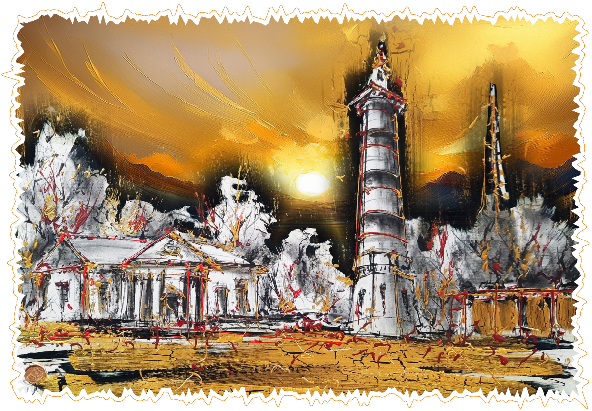 Klaipeda Lighthouse Digital Art 1