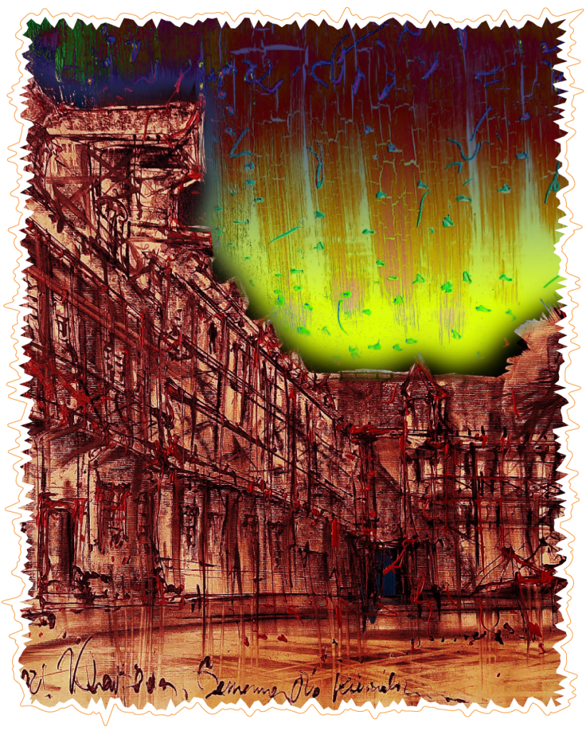 Klaipeda Old Town Digital Art