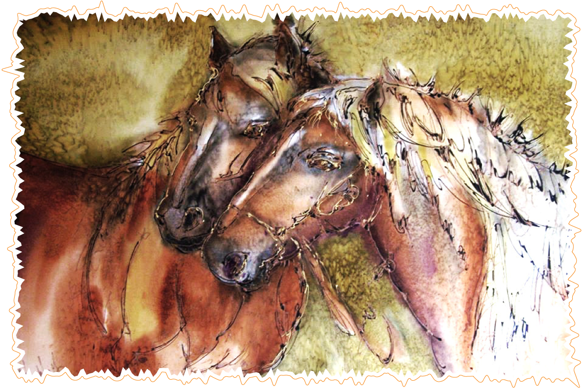 Horse Painting 1