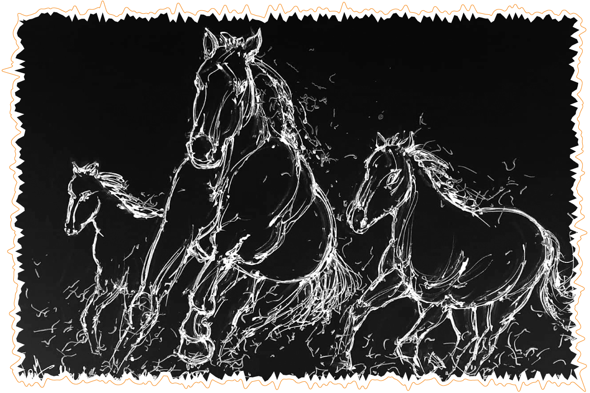 Horse Painting 3