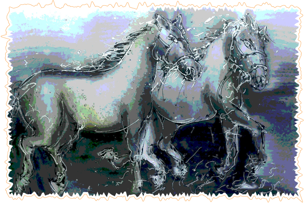 Horse Digital Art 1