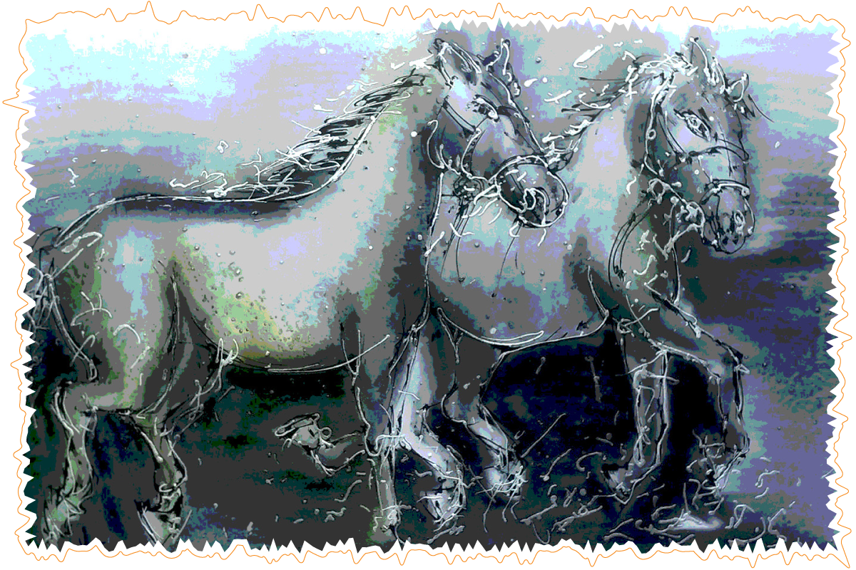 Horse Digital Art 1