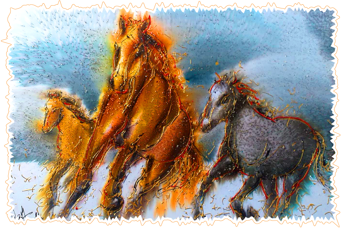 Horse Painting 5