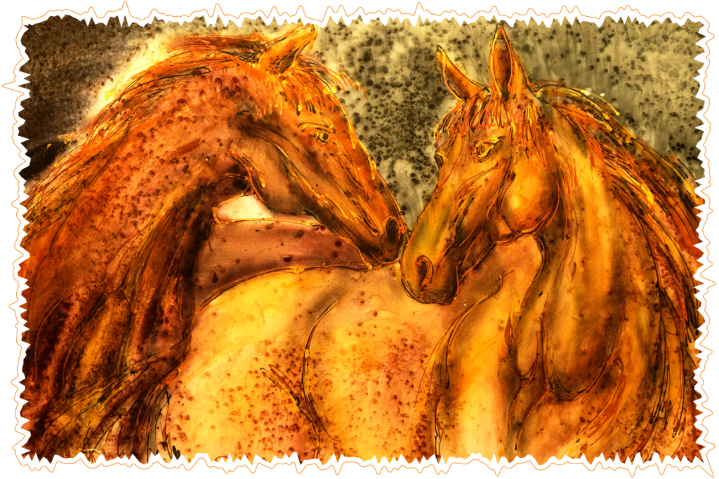 Horse Painting 6