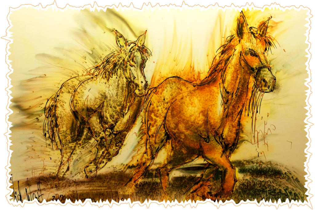 Horse Painting 7