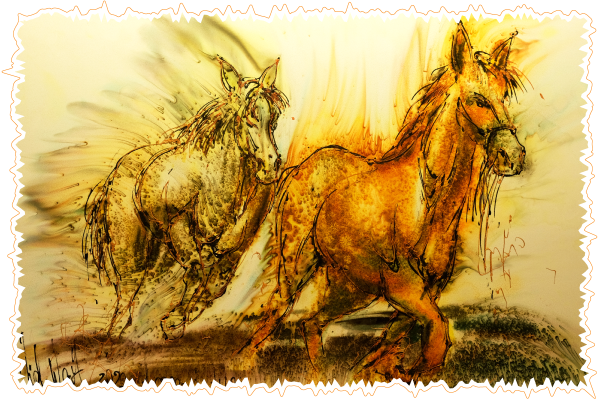Horse Painting 7