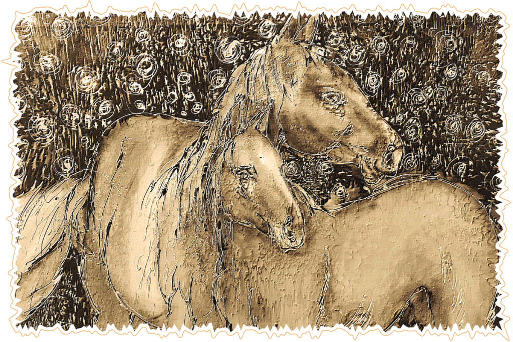 Horse Painting 8